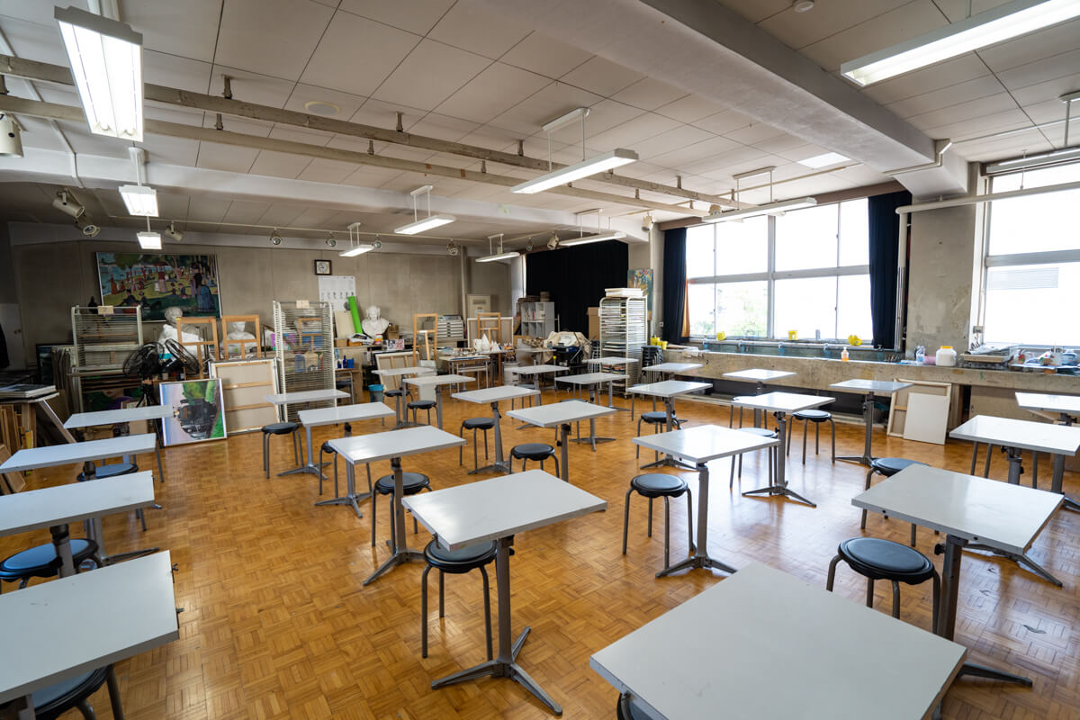 特別教室棟 埼玉県立秩父高等学校