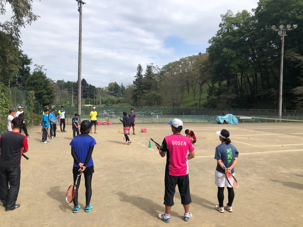 ソフトテニス部 指導者講習会 埼玉県立秩父高等学校