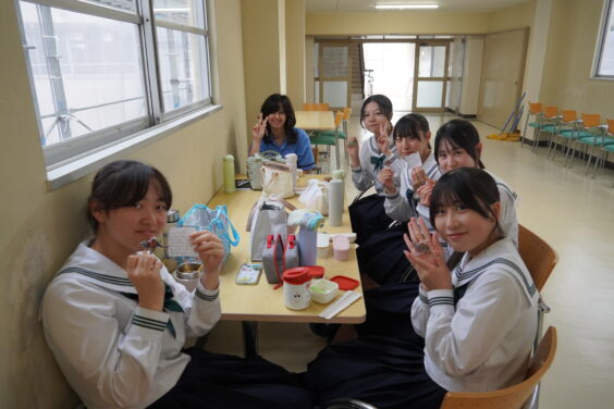 昼食時の様子8