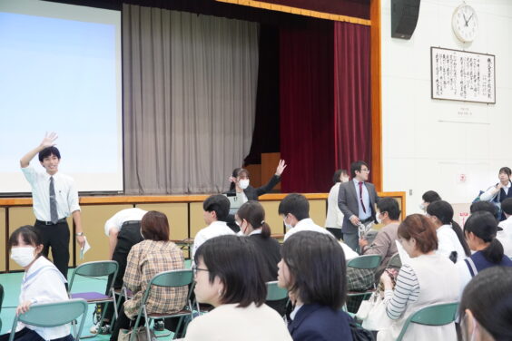 学校説明会の様子1