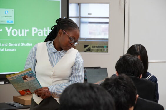 国際教養科 体験授業の様子1