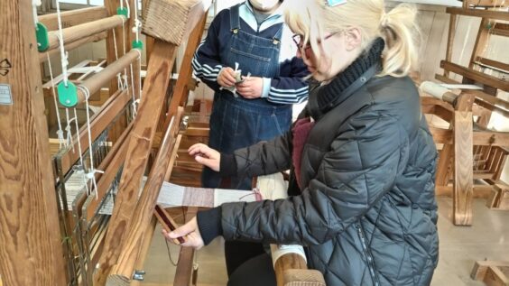 銘仙館での体験1