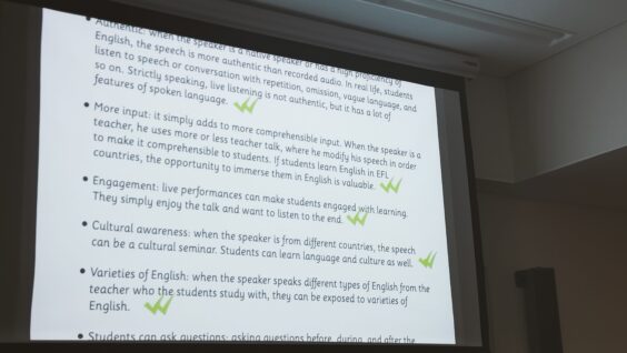 会場での記念撮影など