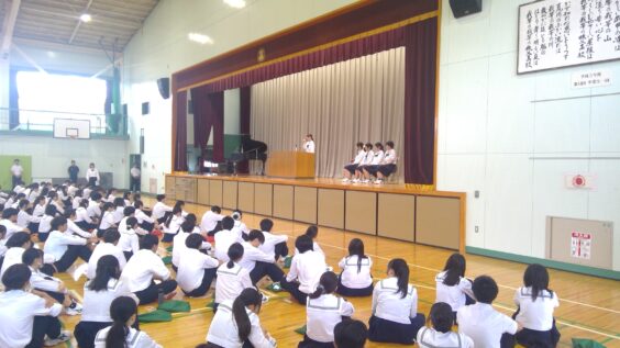 壮行会の様子2